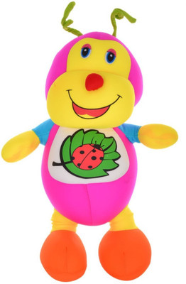

Twisha Lady Bug Multi Printed Leaf - 8 inch(Pink)