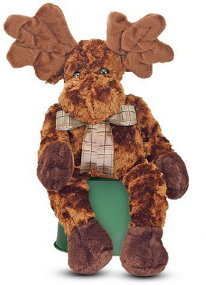 Melissa & Doug Maximillian Moose - 11.22 inch(Brown)