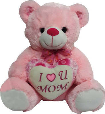 Dimpy Mother's Day Bear - 40 cm(Pink)