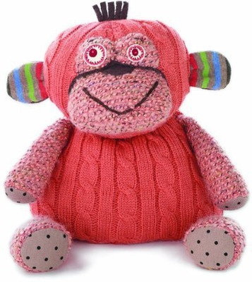 Nat and Jules Plush Murray The Monkey - 12 inch(Red)