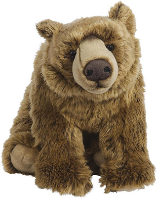 

Hamleys Grizelda Grizzly Bear Soft Toy - 10.6 inch(Brown)
