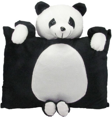 

Tickles Panda Cushion - 33 cm(Black,White)