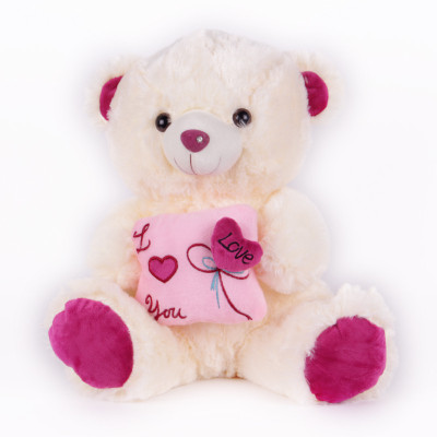 V Golly Jolly Nx LOVE YOU TEDDY - 55 cm(Maroon)