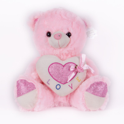 

V Golly Jolly Nx LOVE YOU TEDDY - 35 cm(Maroon)