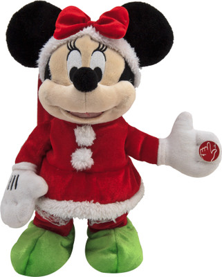 

Simba Disney Plush - Holiday Singing & Walking Minnie Plush 31cm - 30.48 cm(Red)