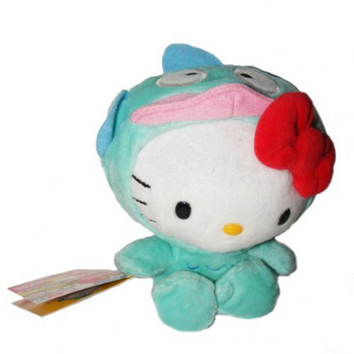

Sanrio Hello Kitty Plush Hello Kitty As Hangyodon (6 Inch)(Green)