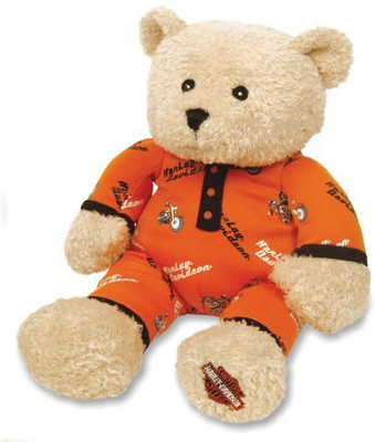 

Kids Preferred Harley Davidson Biker Club Night Rider Pj Bear(Brown)