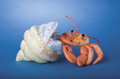 

Douglas Cuddle Toys Hermit Crab(Brown)