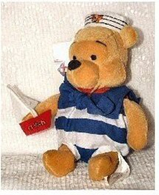 

Disney Mini Bean Bag Nautical Pooh(Orange)