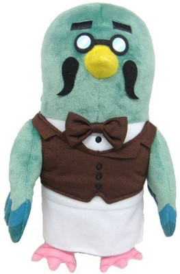 

Sanei Animal Crossing New Leaf Doll Brewster/Master 8" Plush(Green)