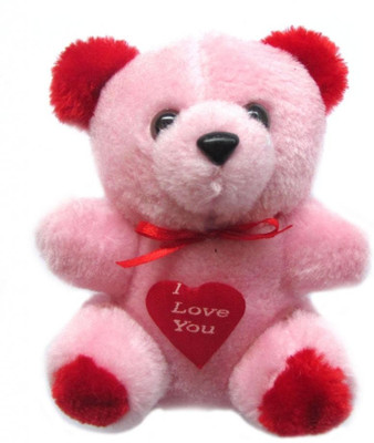 

Tickles I Love You Teddy110 - 3 inch(Pink, Red)