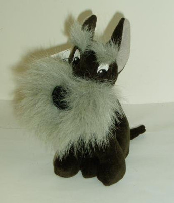 

Disney Bean Bag Plush Lady And The Tramp Jock Dog(Black)