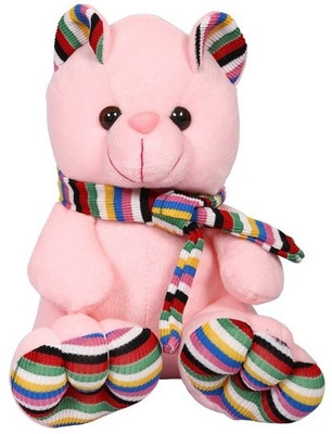 

ESHTYLE Pink Muffler Bear(35cm) - 14 inch(Pink)