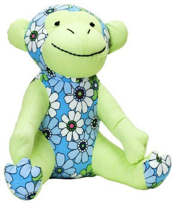 

Unknown Color Zoo Mica The Monkey Floral - 10 inch(Green)