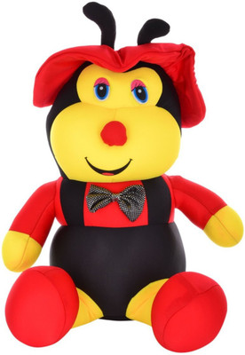 

Twisha Lycra Monkey With Cap And Bow - 9 inch(Red)