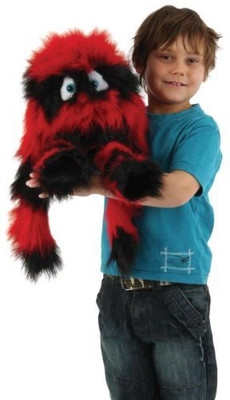 

The Puppet Company Monster Puppetred And Black(Red)
