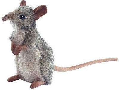 

Hansa Elephant Mouse Plush Animal 6"(Grey)
