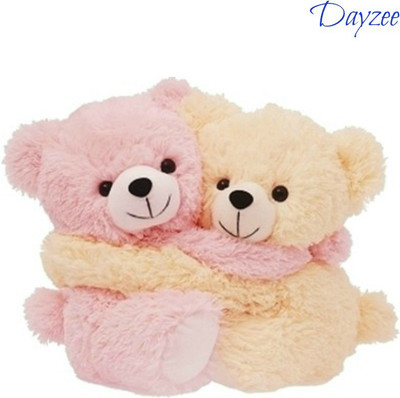 

Dayzee Valentine Pink Beige Couple Teddy - 30 cm(Pink, Beige), Beige;pink