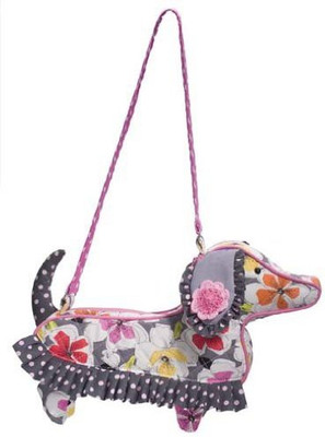 

Douglas Cuddle Toys Pink Beauty Dachshund Sillo 12"(White)