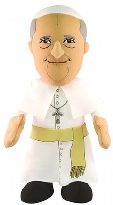 Bleacher Creatures Pope Francis Bleacher Creature 10 Inch Plush(White)