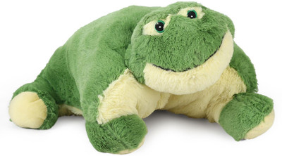 

Starwalk GREEN FROG PLUSH CUSHION - 18 inch(Green)