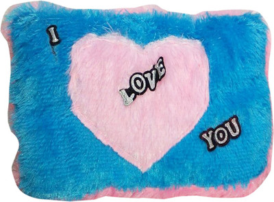 

Riya Enterprises Love Color Pillow - 37 cm(Multicolor)
