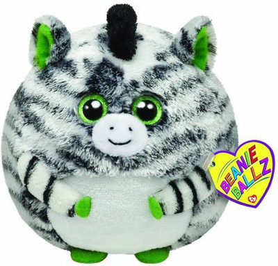 

TY Beanie Babies Oasis Zebra 5" Plush(White)