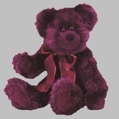 

ty The Attic Treasures Collection Beargundy The Bear - 6.5 inch(Brown)