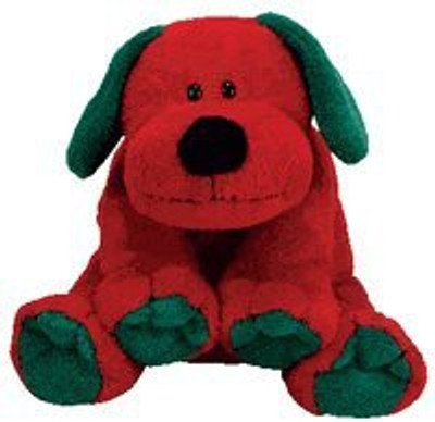 

Ty Pluffies Jingles The Dog(Red)