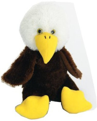 

PurrFection Purrfection Tender Friend Eagle 12" Plush - 9 inch(Brown)
