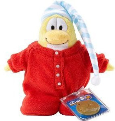 

Club Penguin Disneys Series 2 Red Pajama Limited Edition 65 Plush - 17.7 inch(Red)
