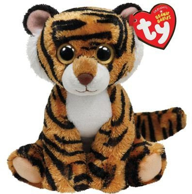 

TY Beanie Babies Stripers Plush Tiger - 4 inch(Brown)