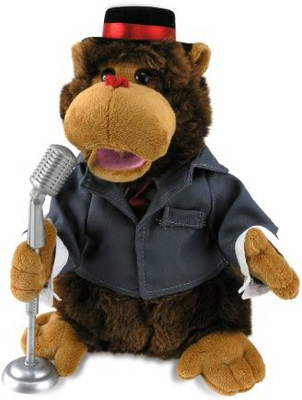 

Cuddle Barn Animated Plush Valentine'S Adoring Abe Ape Sings "Can'T(Brown)