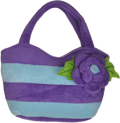 

Twisha Stripe Pouch - 9 inch(Purple)