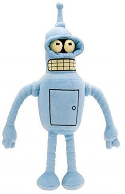 

Futurama 17" Bender Plush - 24 inch(Multicolor108)