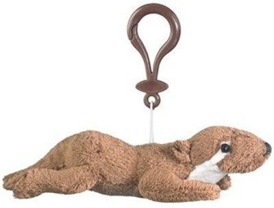 

Wildlife Artists Plush River Otter Stuffed Animal Backpack Clip Toy Keychain WildLife - 25 inch(Multicolor)