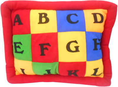 Natali Traders ABCD Pillow For Kids - 20 cm(Red)