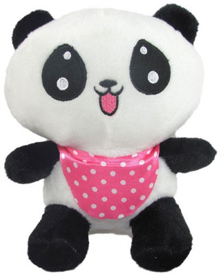 Tickles Tounge Out Panda - 16 cm(White)