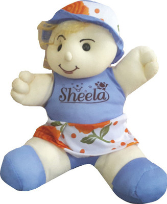 

Ekku Cute Doll Sheela - 25 cm(Multicolor)