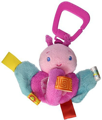 

Taggies Soothe 'N Shake Plush - 12 inch(Pink)