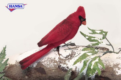 

Hansa Posable Cardinal(Red)