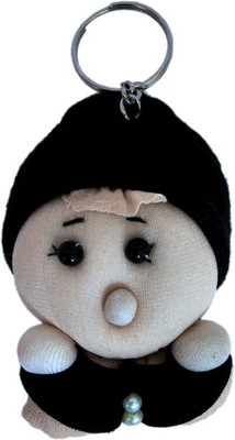 

Pingaksh Crafty Collection Doll Keyring - 3 inch(White)