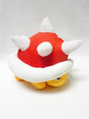 

Super Mario Brothers Mario Bro Soft Red Spiny 7Inch Plush - 1.6 inch(Red)