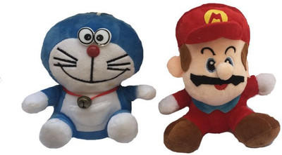

Aparnas aparnas combo of doremon and mariokart for children - 19 cm(Blue, White, Red), Blue;red;white