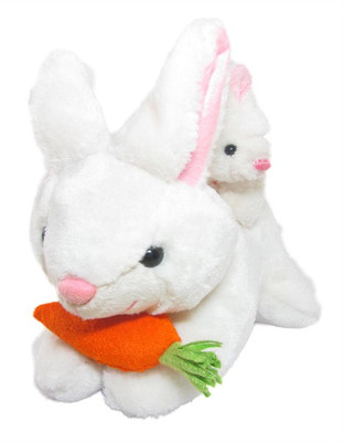 

Tickles Mother Rabbit With Baby142 - 26 cm(White)