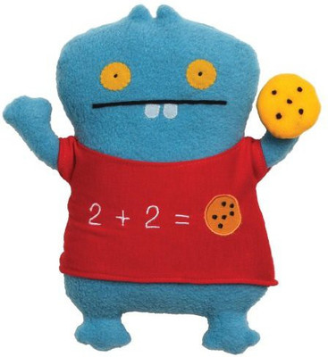 

Gund Uglydoll Uglyversemathlete Babo 11" Plush - 4 inch(Blue)