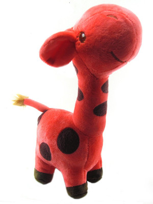 Tickles Polka Giraffe 26 cm Red Tickles Soft Toys