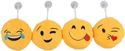 

Deals India Deals India smiley Key Chain(set of 4)(Assorted Designs) - 10 cm(Multicolor)