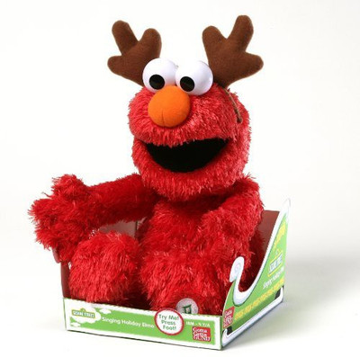 

Gund Sesame Street Singing Holiday Elmo Animated(Red)