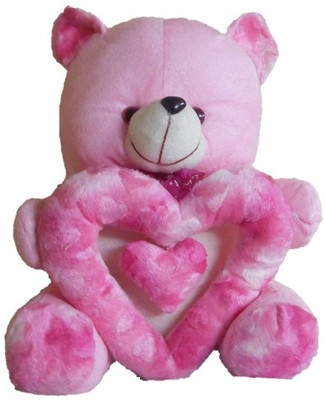 

MYBUDDY charlie pink teddy - 18 inch(Pink)